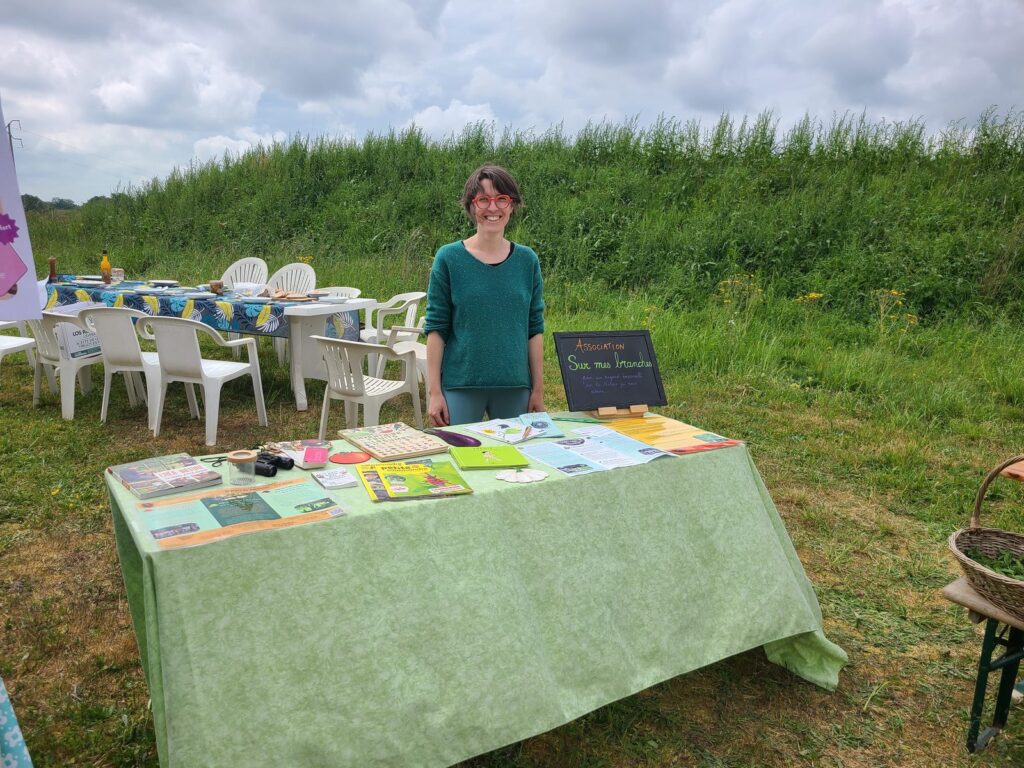 Le stand de l'association Sur mes Branches
